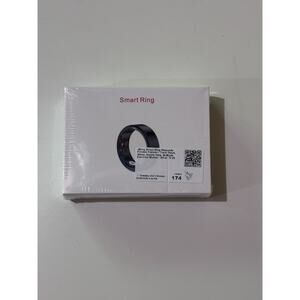 Smart Ring Brand New Size 12 Android 5.0 & IOS 10.0 Compatible. Silver NIB